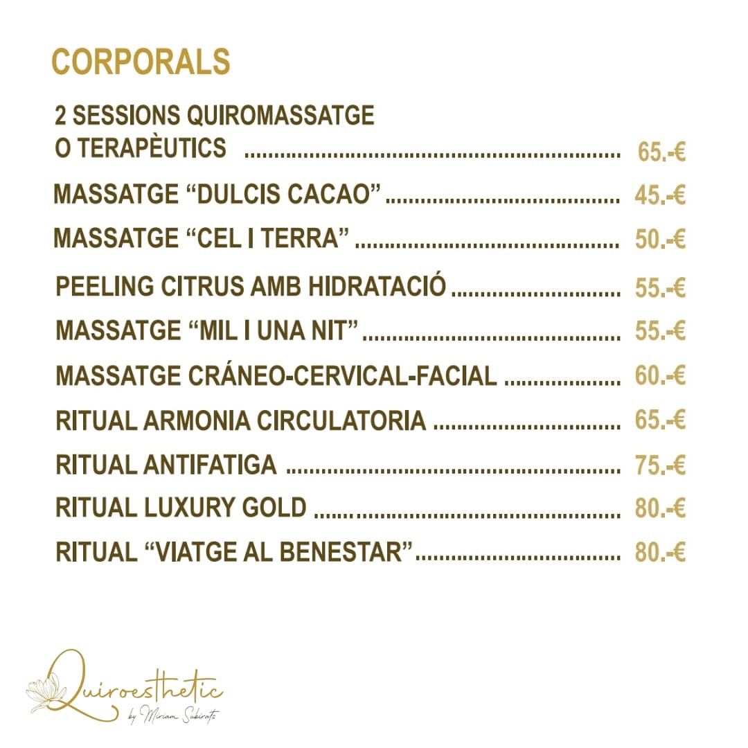 tractaments corporals